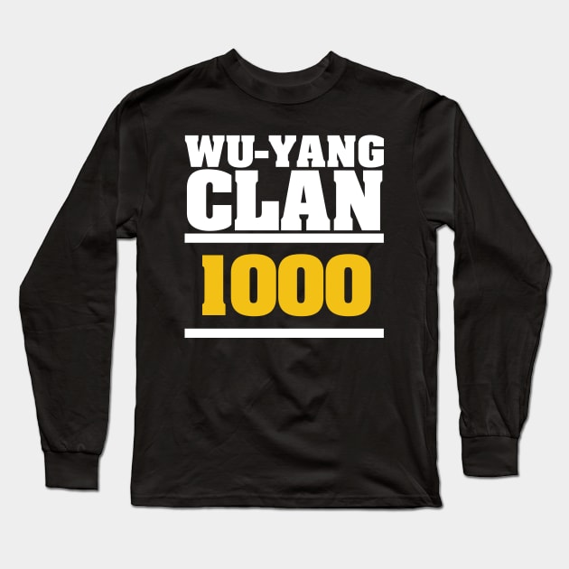 Wu-Yang WhiteEdition Long Sleeve T-Shirt by mc876